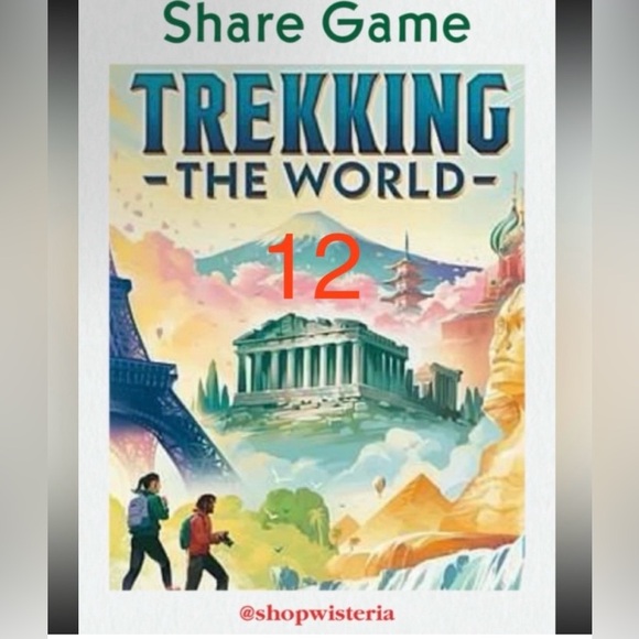 Ours Other - I’M FEATURED! Come join the fun
Share Game Trekking the World @shopwisteria